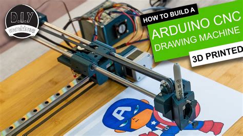 cnc machine drawing|3d printable cnc machine.